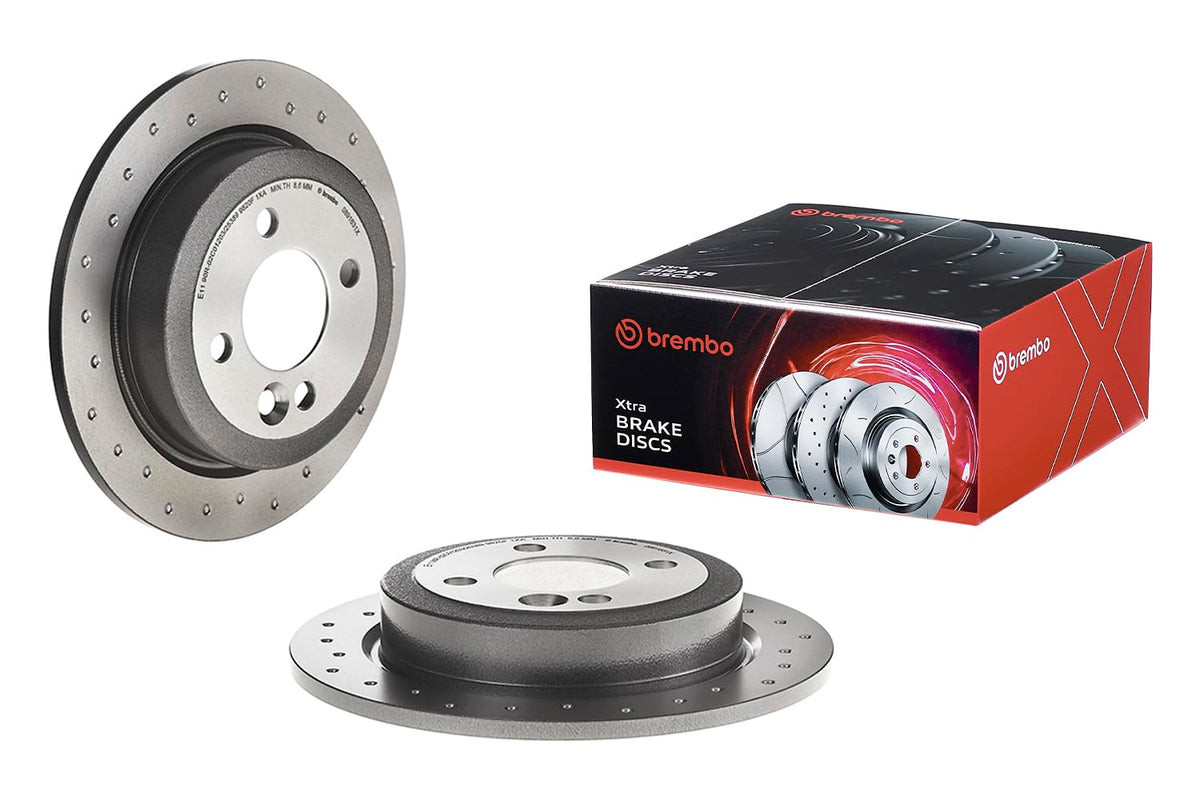 Brembo Mini Cooper 20022006 Disc Brake Rotor - 08.9163.1X