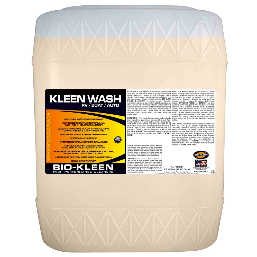 Bio-Kleen Biokleen Kleen Wash 5 Gal - M02515