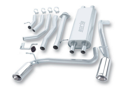 Borla Exhaust 0306 H2 SUV/SUT 6.0L V8 AWD 4DR Split Rear Cback System - 140037
