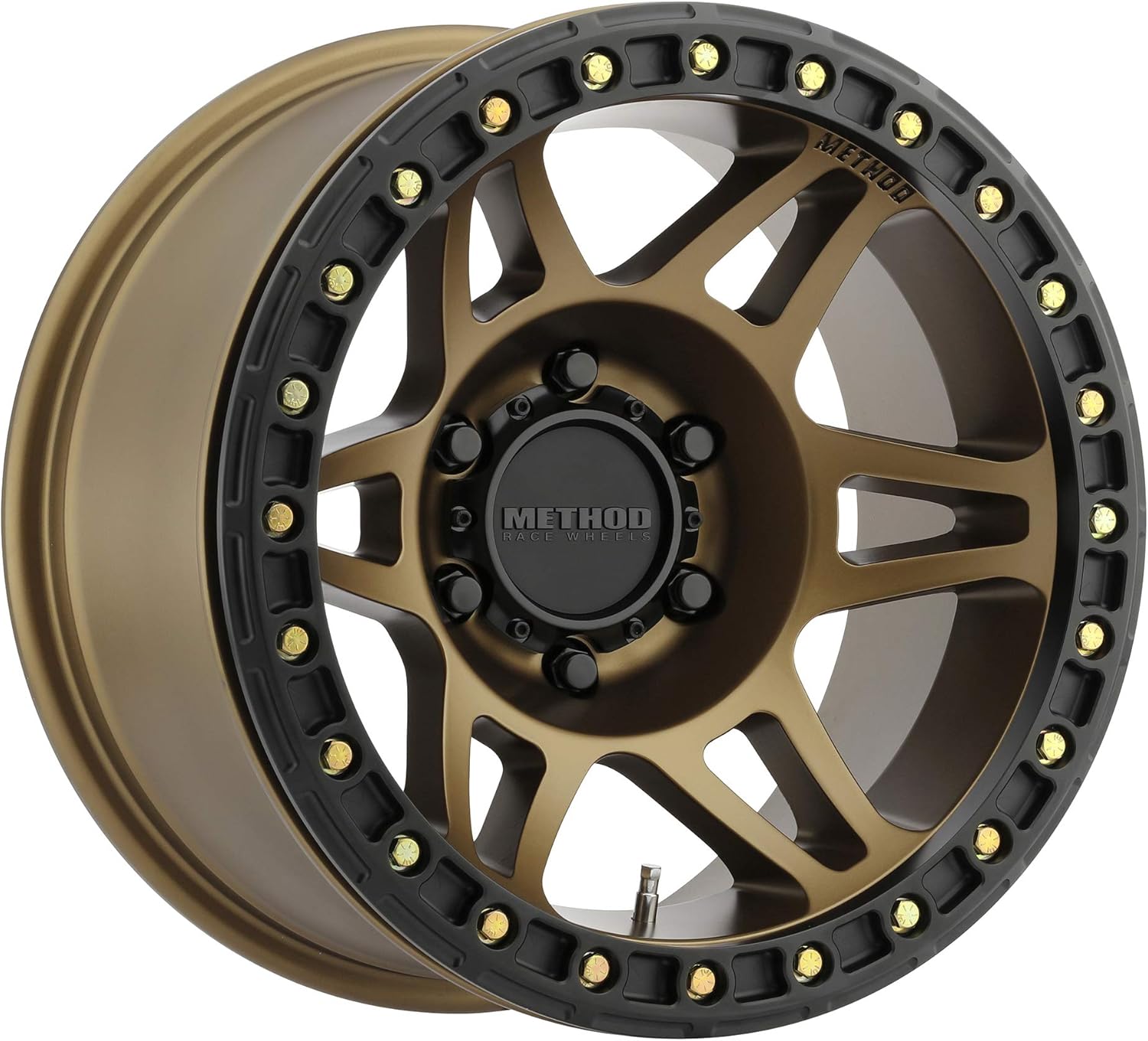 Method Race Wheels 106 Beadlock Method Bronze 17x9" 5x5", 44mm offset 3.5" Backspace, MR10679050944B