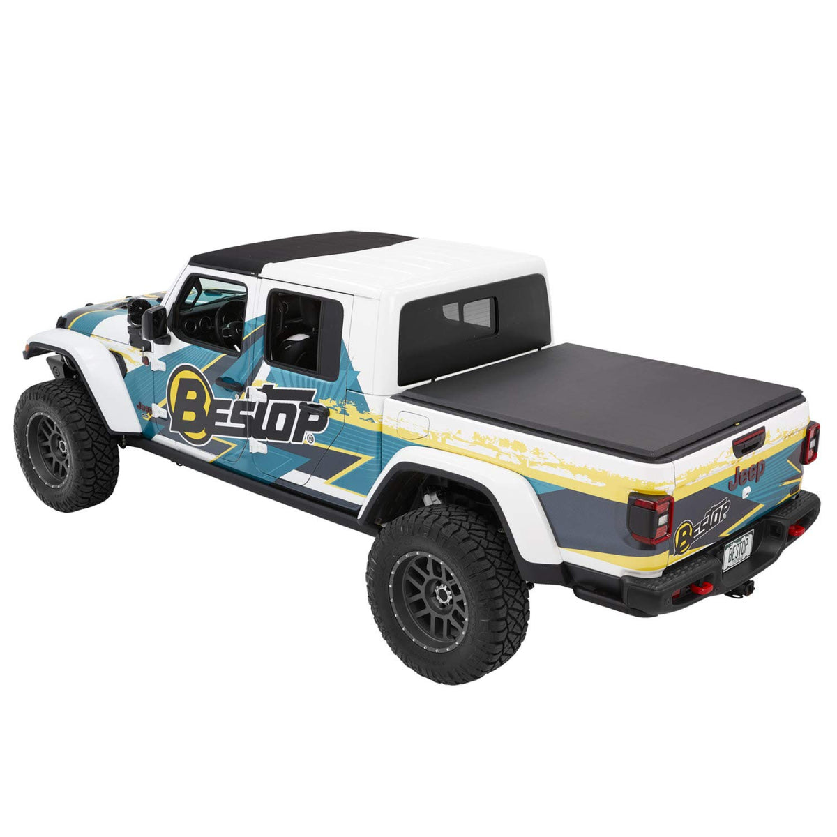 Bestop Inc. 20C Jeep Gladiator Ezroll Soft Tonneau Cover - 19280-35