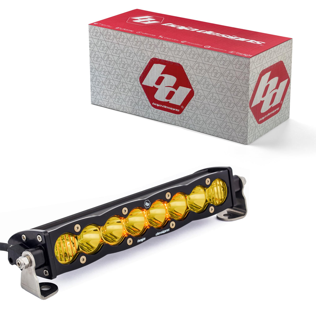 Baja Designs S8 10 DRIVING/COMBO Amberled Light Bar - 701013