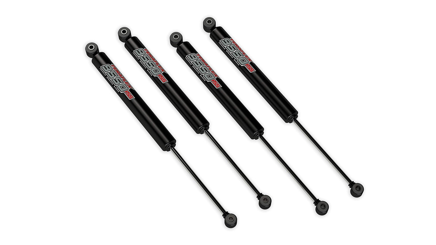 TeraFlex JL/JLU 9550 VSS Twin-Tube Shocks (3.5-4.5" Lift) - All 4