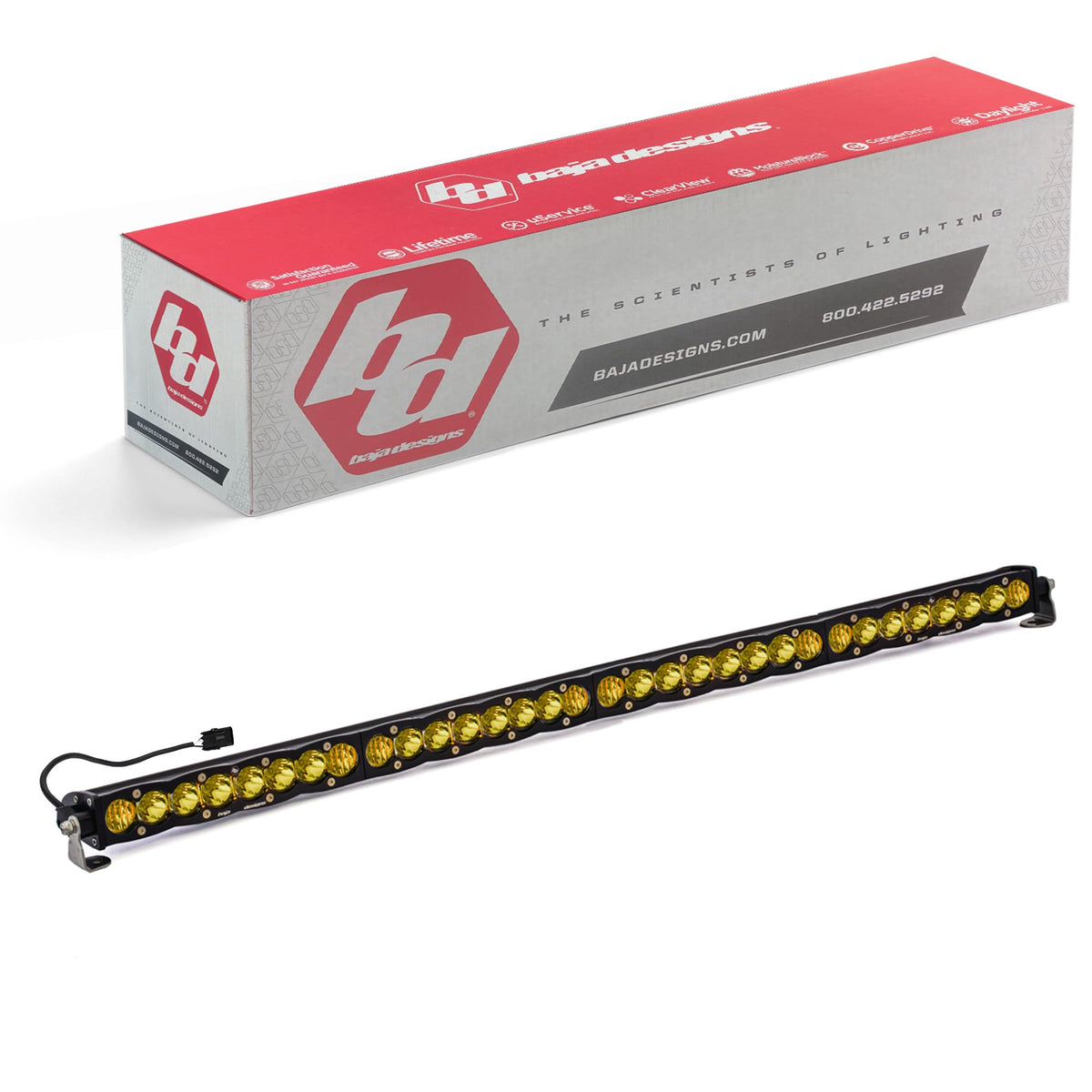 Baja Designs S8 40 DRIVING/COMBO Amberled Light Bar - 704013