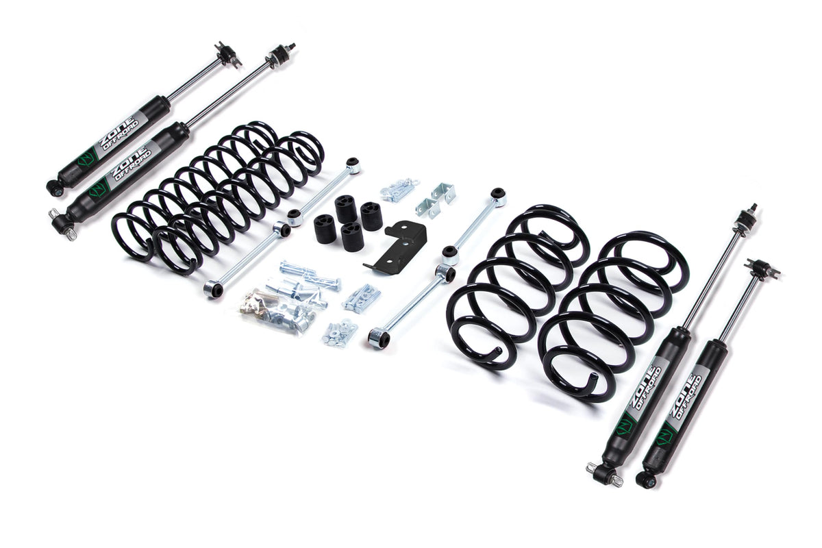 Zone Offroad ZONJ2N Zone 3" Coil Spring Lift Kit
