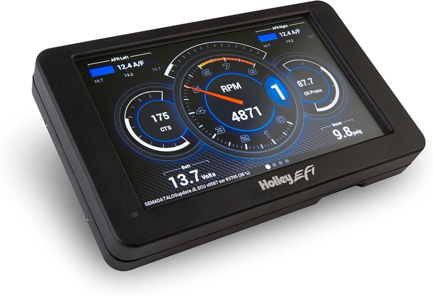 Holley EFI 553-106 Electronic Digital Dash - 7.5 inch W x 4.625 inch T