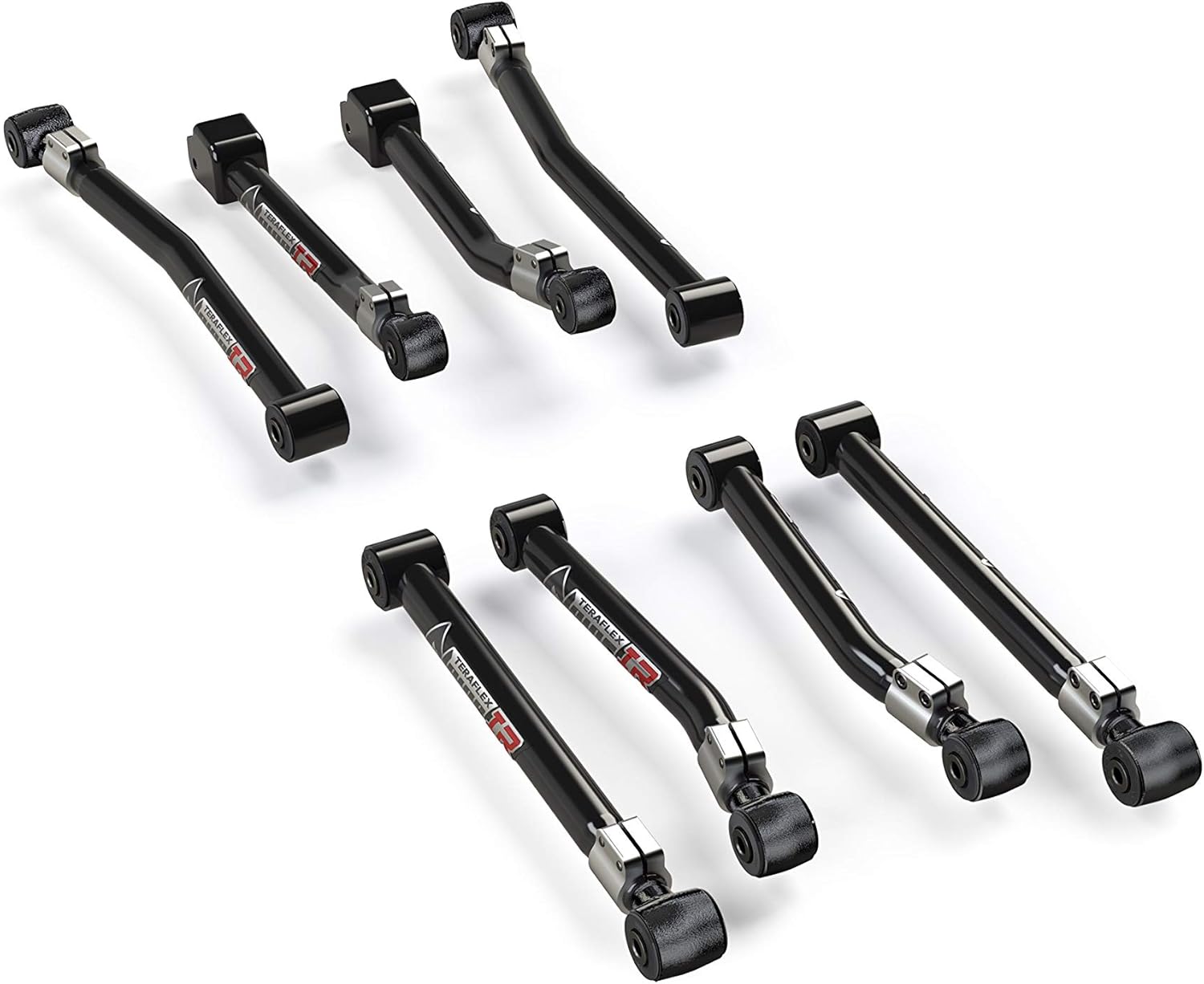 TeraFlex JK: Alpine IR Control Arm Kit - 8-Arm Adjustable (2-4â€ Lift)