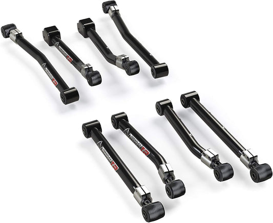 TeraFlex JK: Alpine IR Control Arm Kit - 8-Arm Adjustable (2-4â€ Lift)