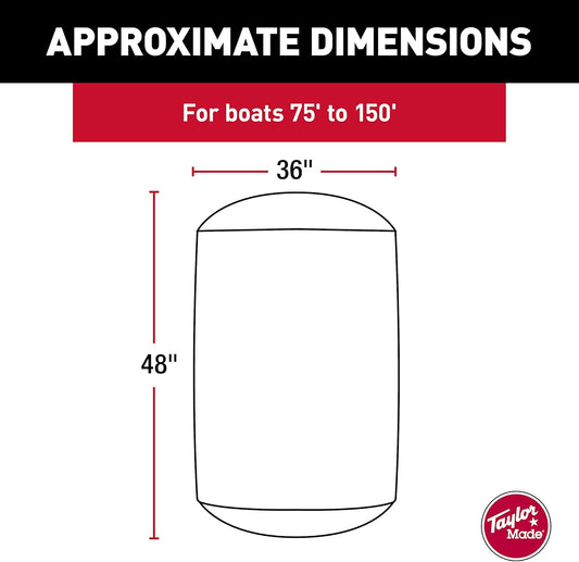 Taylor Made Products Admiral's Choice Super Duty Inflatable Yacht Fender