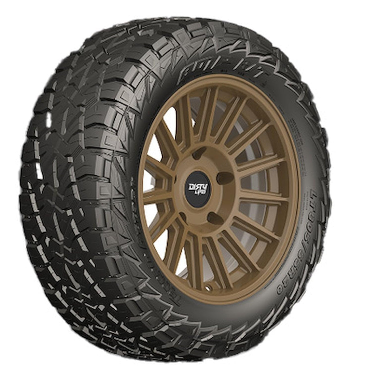 Amp Tires LT285/70R17 Terrain Attack R/T 116/113Q Lr C - 285-7017AMP/RTC