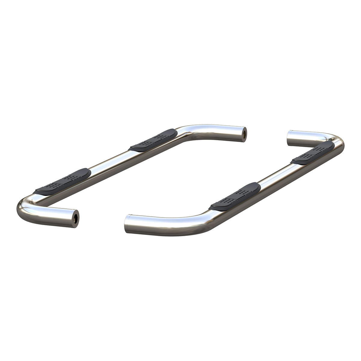 Aries 19C SILVERADO/SIERRA 1500 Extended Cab 3 in Round Polished Stainless Steel Side Bars - 204054-2