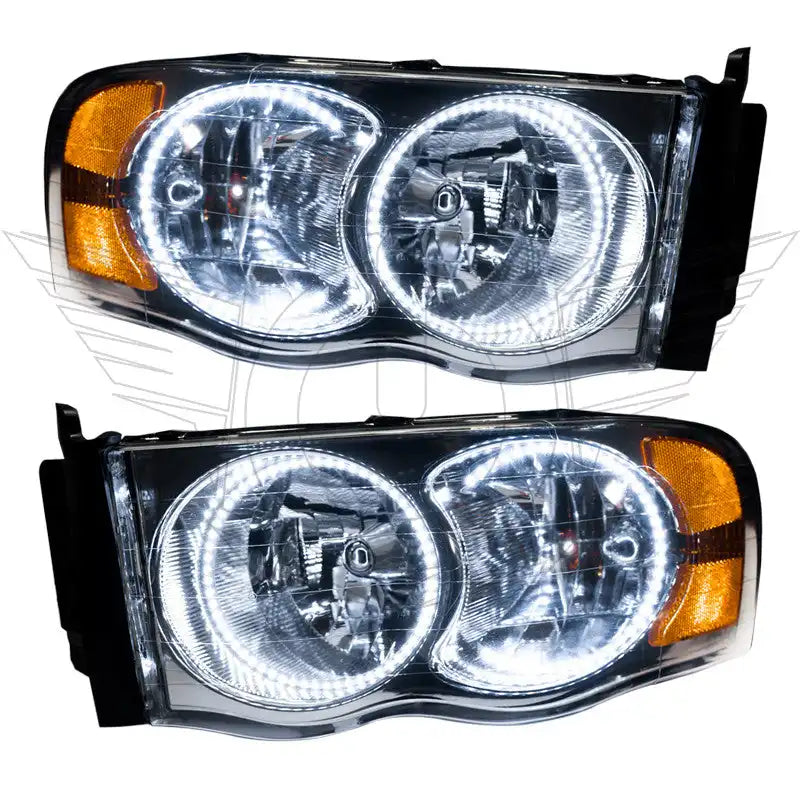 Oracle Lighting 7164-001: 2002-2005 Dodge Ram Pre-Assembled Led Halo Headlights