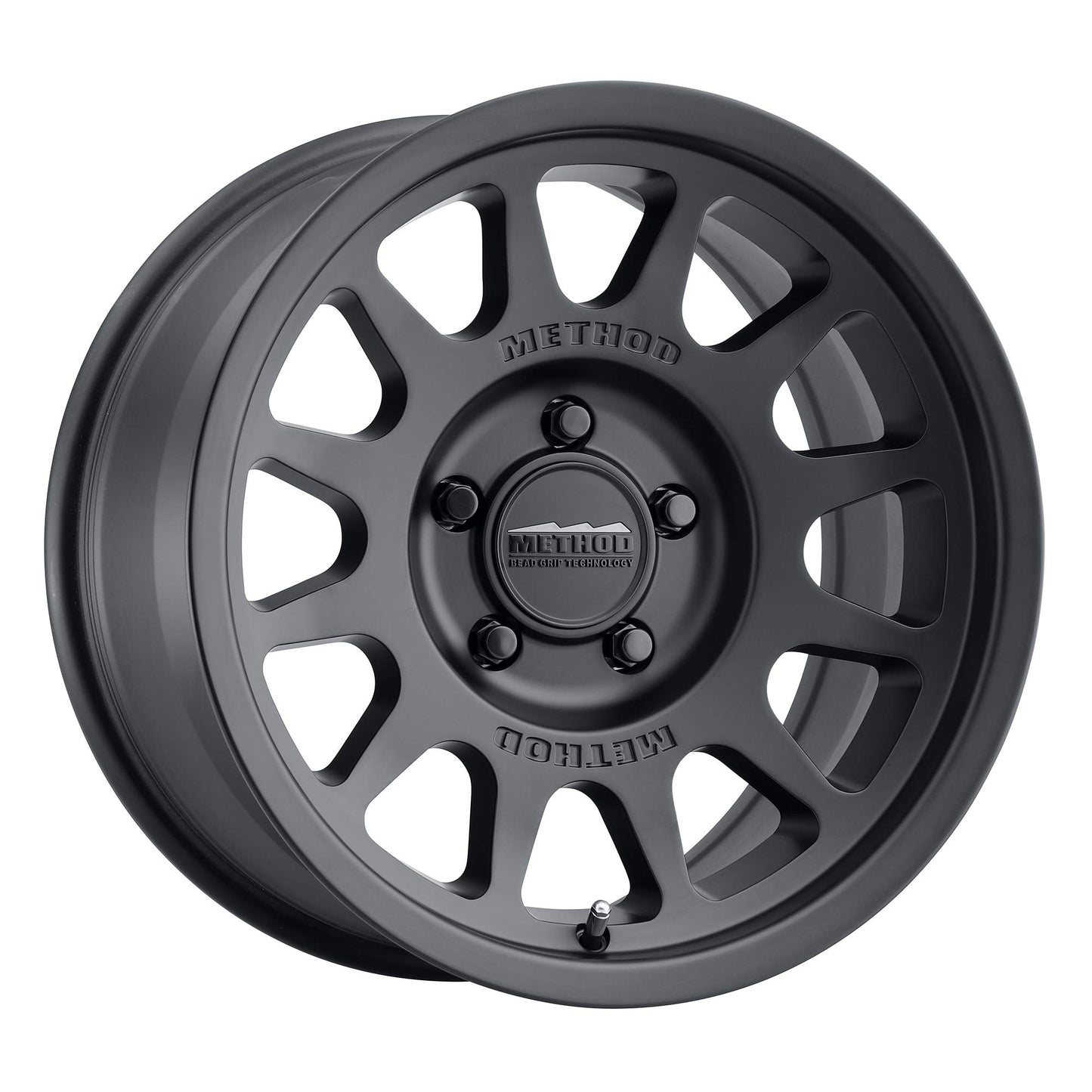 Method Race Wheels 703 Matte Black 17x8.5" 5x5", 0mm offset 4.75" Backspace, MR70378550500
