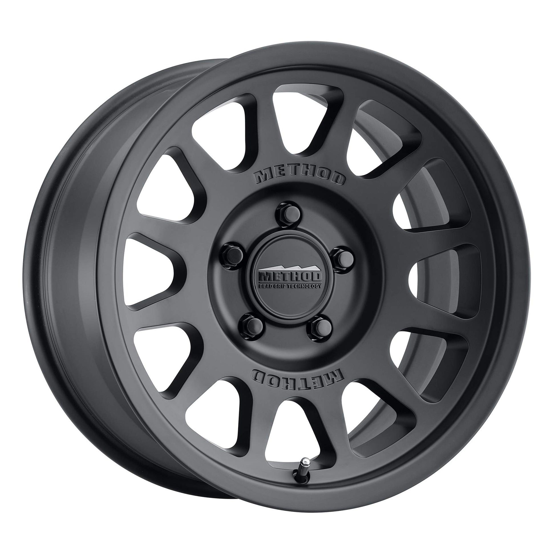 Method Race Wheels 703 Matte Black 17x8.5" 5x5", 0mm offset 4.75" Backspace, MR70378550500