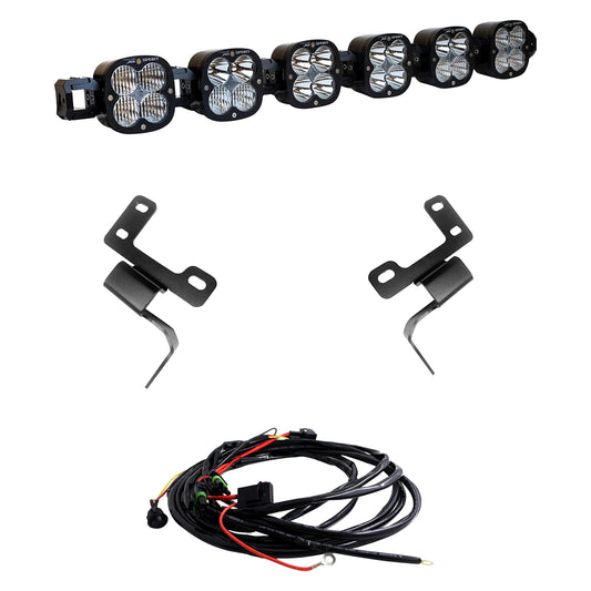 Baja Designs 6 Xl Linkable Light Bar Kit Plastic Bumper Mount 21UP Ford Bronco - 447768