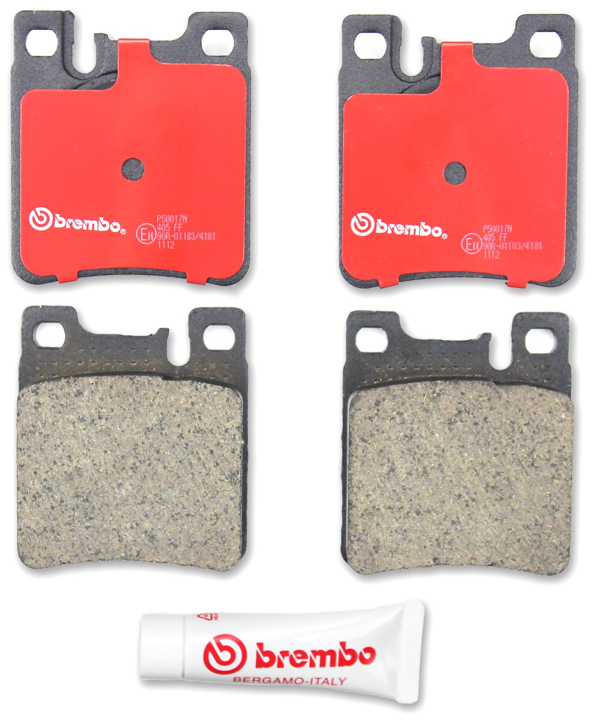 Brembo Mercedes-Benz 300SD 19921993 300SE 19921993 400SE 19921992 Disc Brake Pad - P50017N