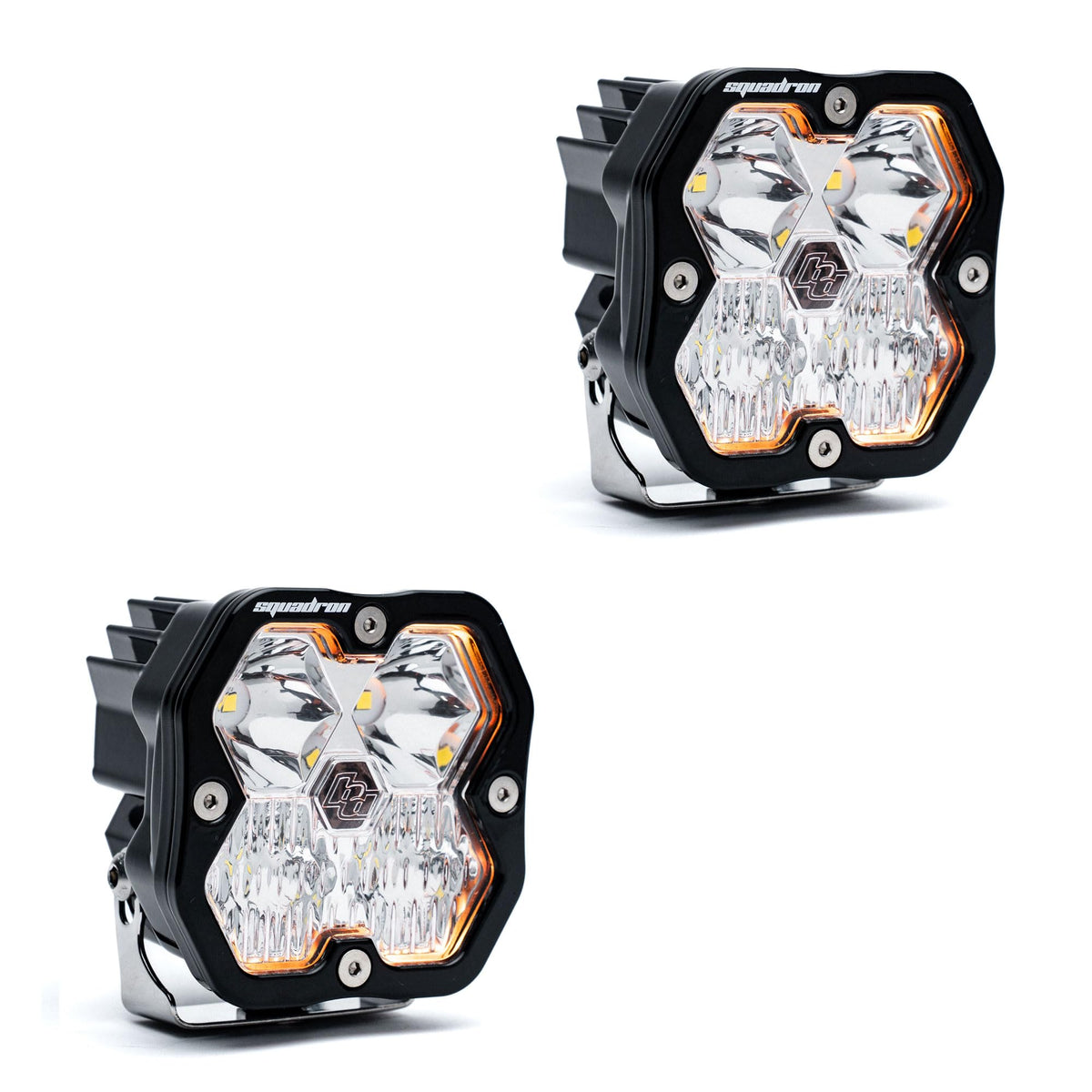 Baja Designs Squadron 2.0 Sport Pair LED DRIVING/COMBO No Harness - 55-7803-2NH