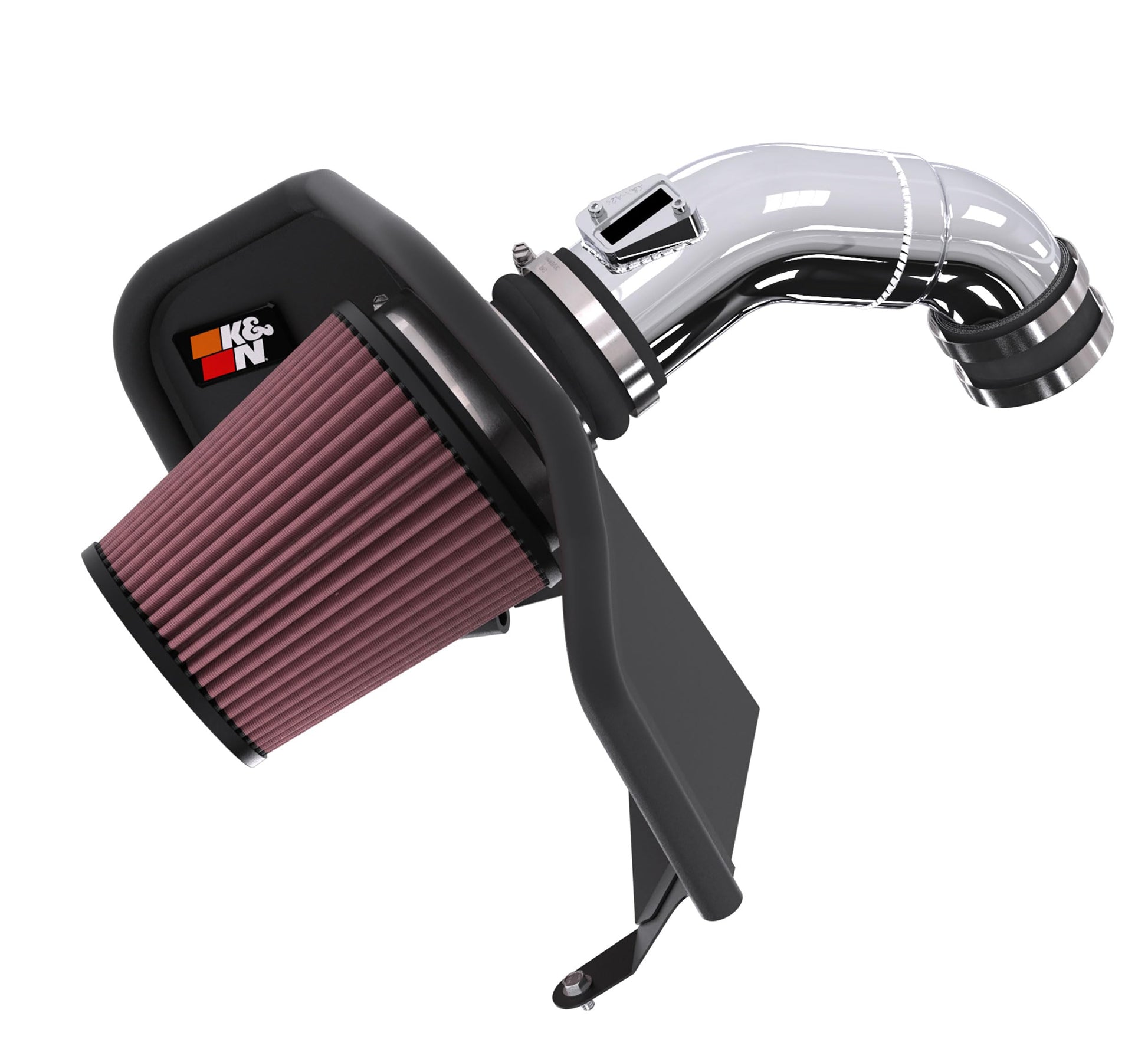 K&N Cold Air Intake System: High-Flow Air Filter, Increase Performance & Towing: Compatible with 2024-2026 Toyota: Land Cruiser, Tacoma, 77-9043KP