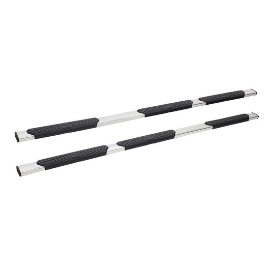 Westin 28-534570 R5 Modular Wheel to Wheel Nerf Bars fits 2007-2019 Silverado Sierra 1500 2500 3500 Crew Cab 6'5" Bed & Dually 8' Bed (Exc Classic) Polished Pair