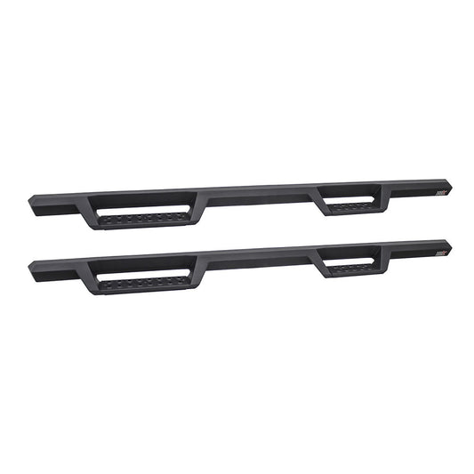 Westin 56-14125 HDX Drop Nerf Bars fits 2019-2025 Silverado Sierra 1500 (Exc Silverado LD Sierra 1500 Limited) 2020-2025 Silverado Sierra 2500 3500 Double Cab Textured Black Pair