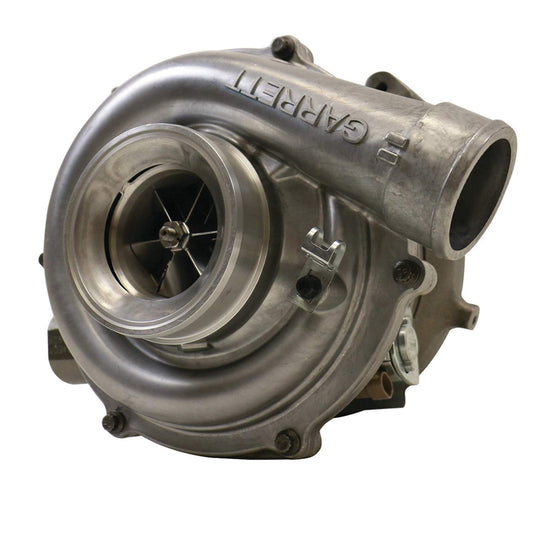 BD Diesel 1045820 Screamer Performance Exchange Turbo; Stage 1 GT37 Turbo; 10 Blade Turbine Wheel; Billet 6 By 6 Blade 61 mm Inducer/82 mm Exducer Compressor Wheel;