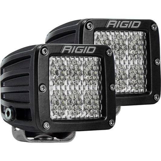 Rigid Industries D-Series PRO LED Light Pods Specter Diffused, Pair