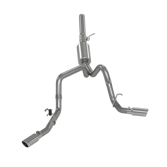 MBRP S5082409 3" Cat Back, Dual Split Side Exhaust System (T409)