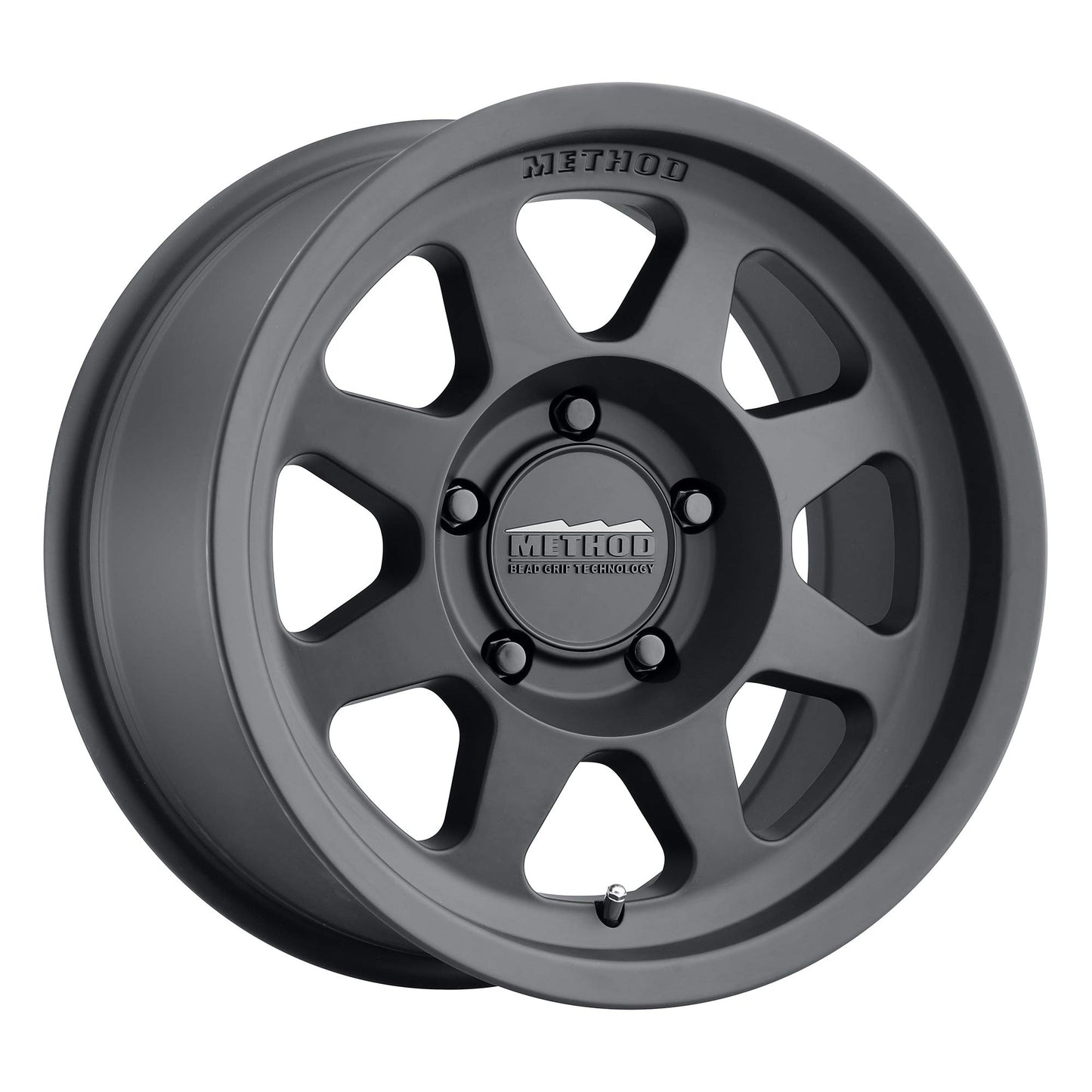 Method Race Wheels 701 Matte Black 17x9" 5x5", 12mm offset 4.6" Backspace, MR70179050512N