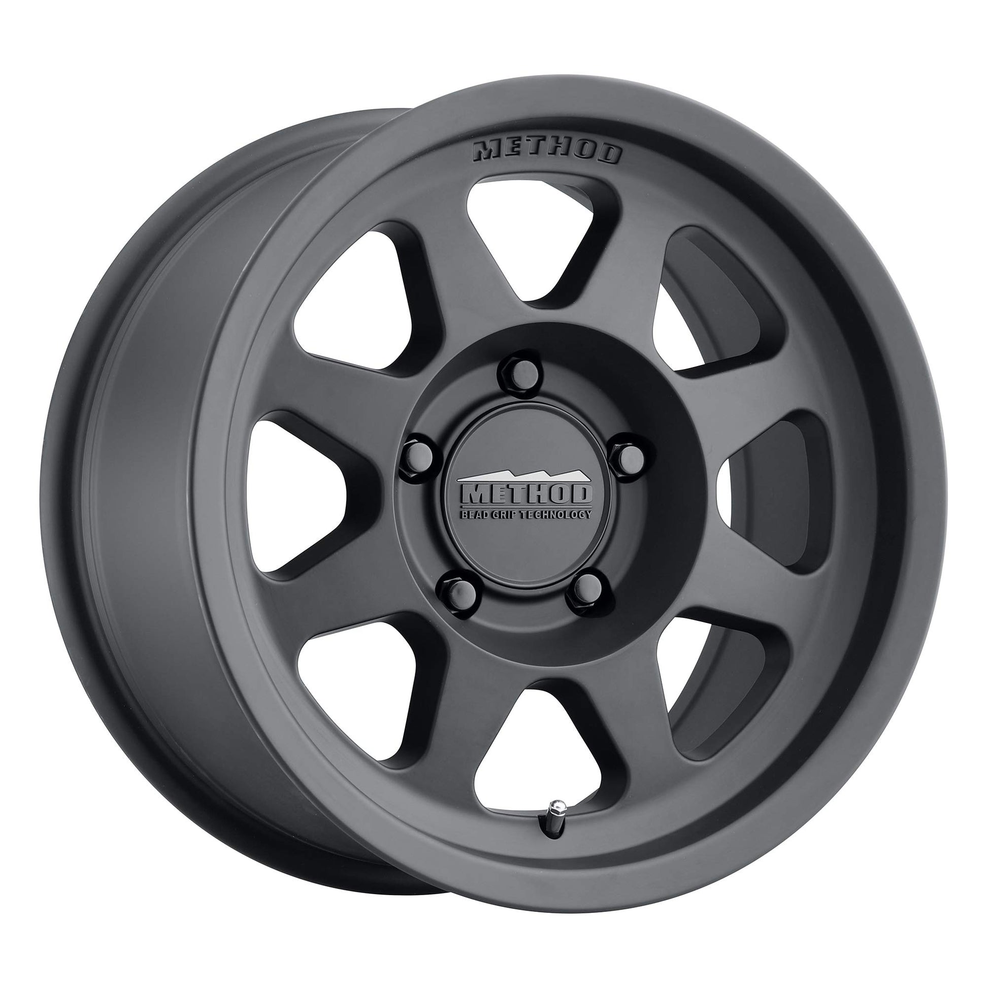 Method Race Wheels 701 Matte Black 17x9" 5x5", 12mm offset 4.6" Backspace, MR70179050512N
