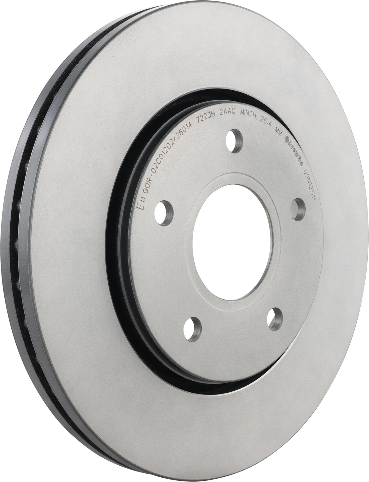 Brembo Chrysler Town & Country 20082011 Dodge Grand Caravan 20082011 Disc Brake Rot - 09.N125.11