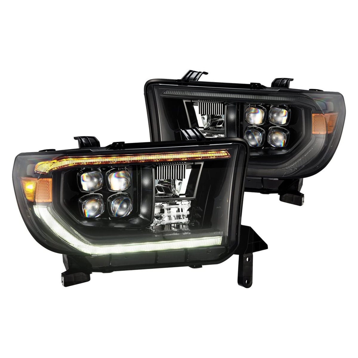 AlphaRex USA 0713 Tundra Nova LED Projector HEADLIGHTS/ALPHABLACK - 880820