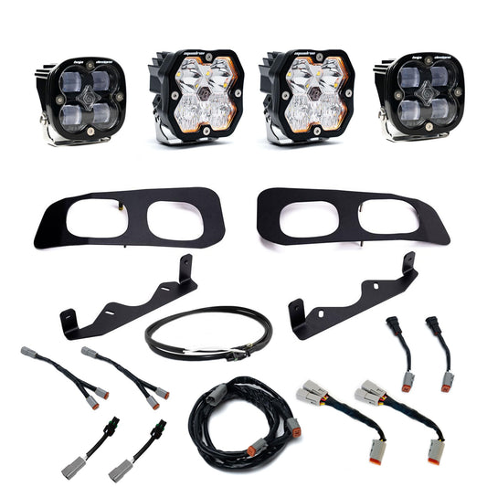 Baja Designs 2325 F250/F350 Super Duty Dual Fog Pocket Kit Upfitter Squadron SPORT/SAE 2.0 C - 44-0031-UP