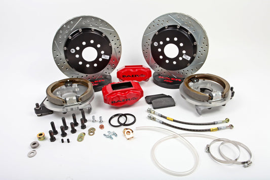Baer Brake Systems 13 in SS4 Brake Sys Rr Blk 7176 Gm Car - 4302501B