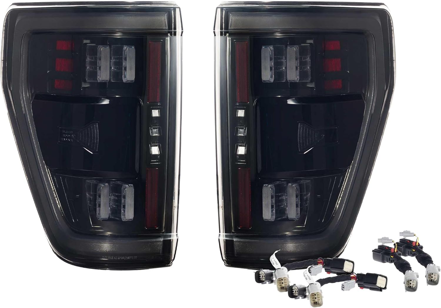 Morimoto XB LED Tail Lights: Ford F-150 (21-23 / Smoked Lens/Set)