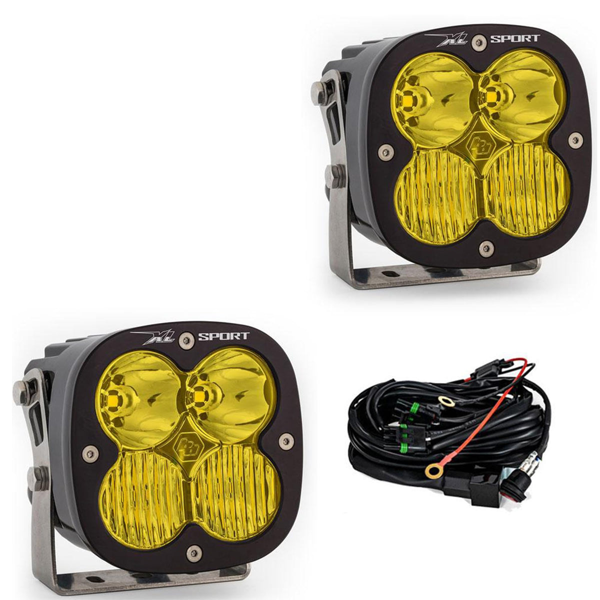 Baja Designs Xl Sport Pair Driving Combo Amber - 567813