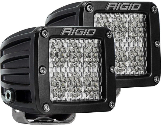 Rigid Industries D-Series PRO LED Light Pods Specter Diffused, Pair