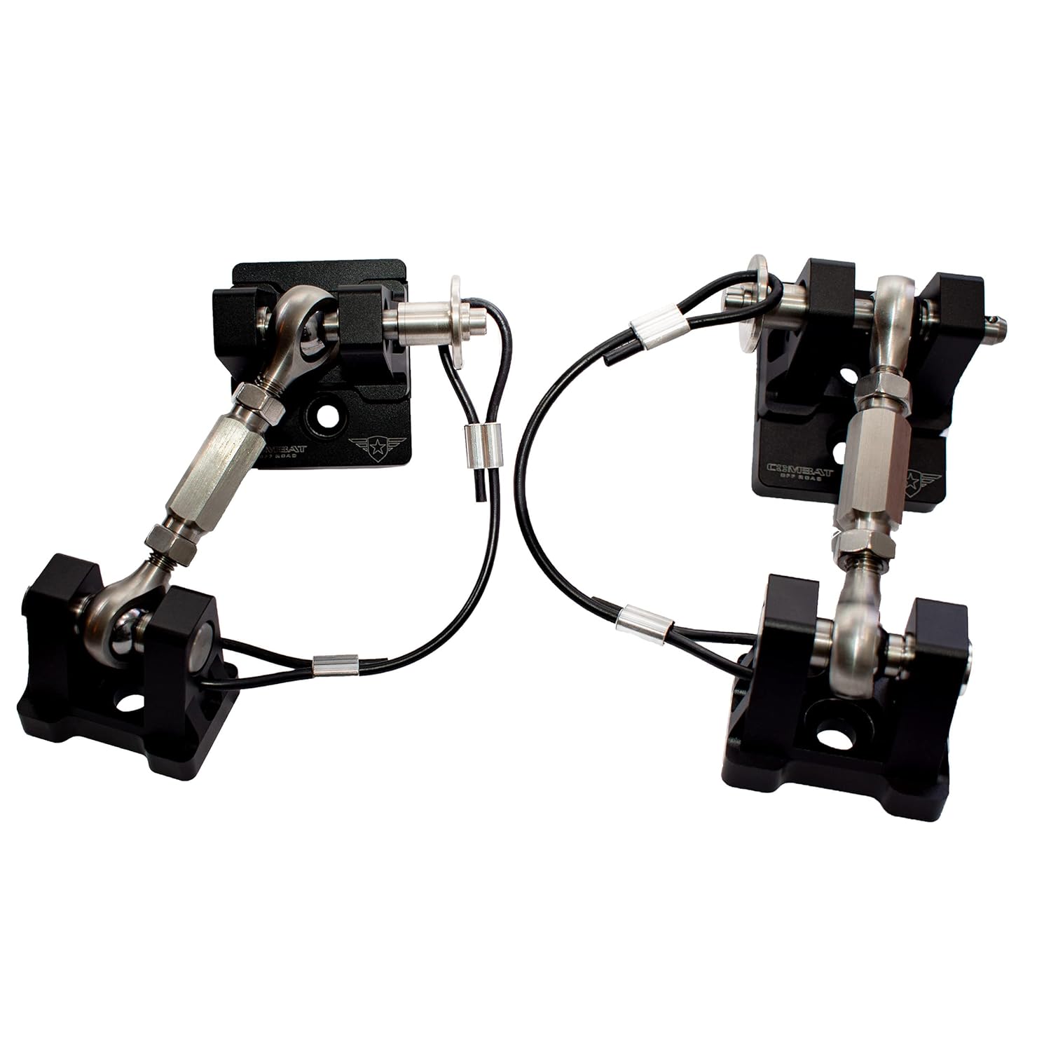 Combat Off Road Off-the-Turnbuckle Hood Latch Compatible with Jeep Wrangler JK, JL & Gladiator JT