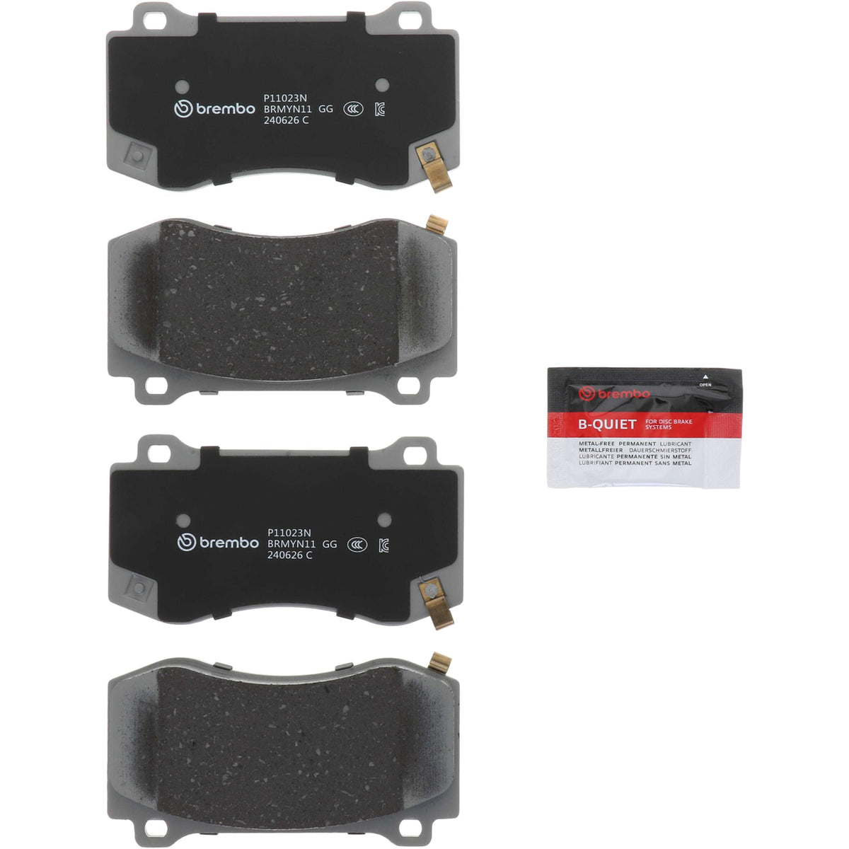 Brembo Chrysler 300 20052010 300 20122014 Challenger 20082020 Disc Brake Pad Set - P11023N
