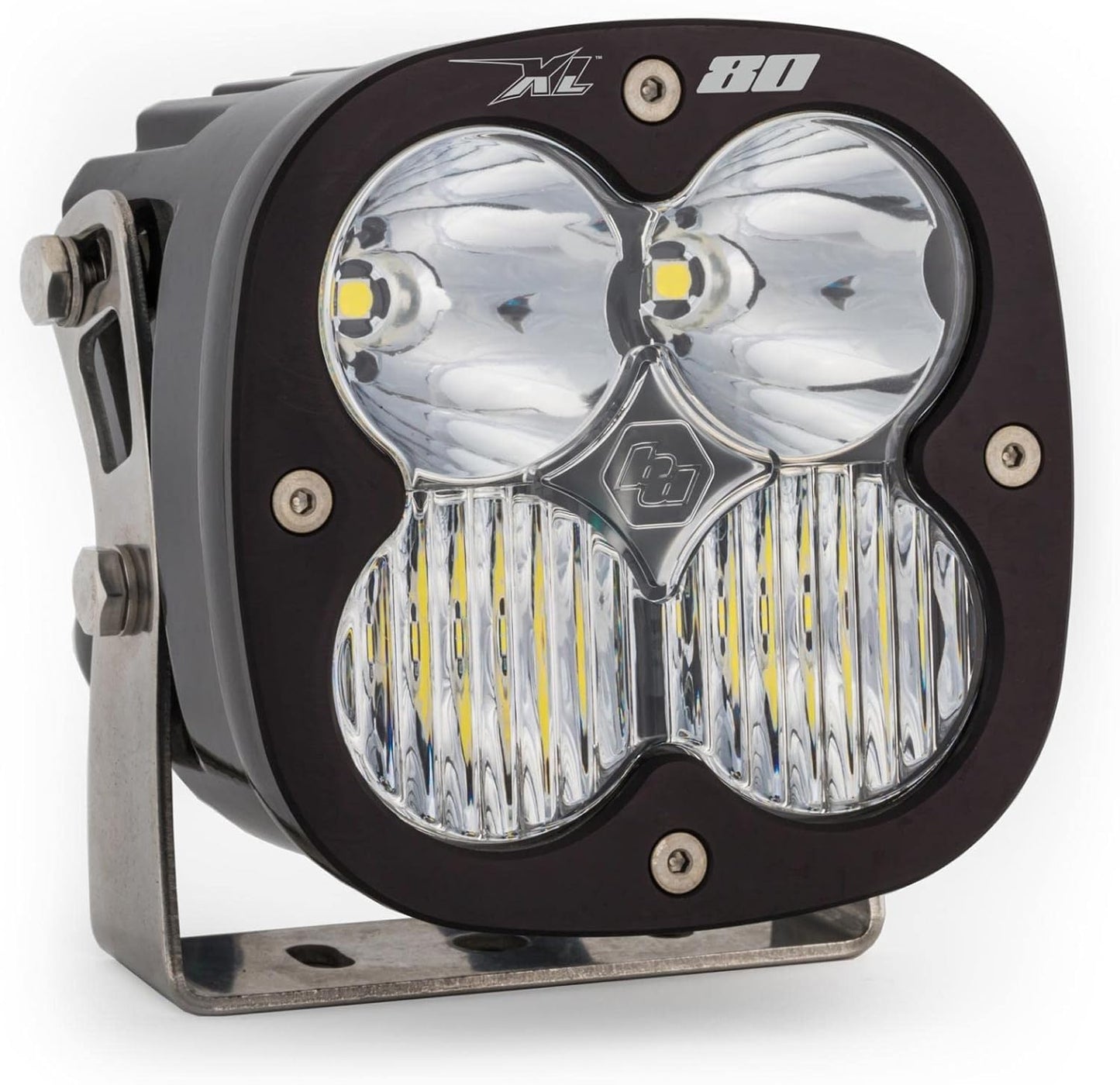 Baja Designs XL80 LED Light Pod for Jeeps, Off Road 4x4, Trucks (Driving/Combo; Clear)