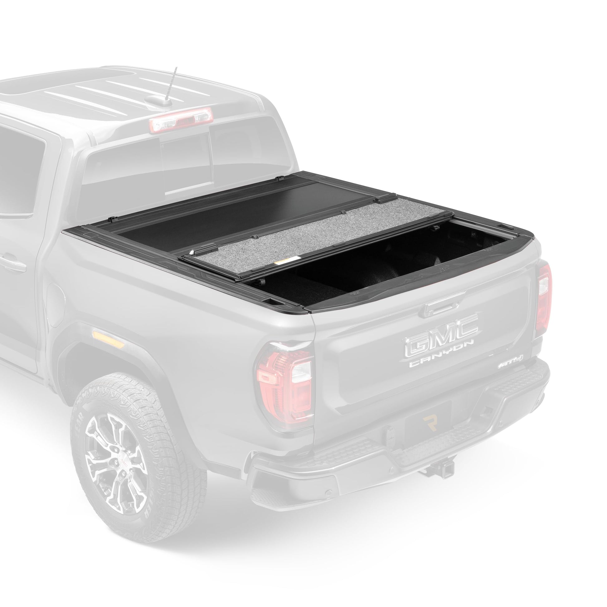 RealTruck Undercover Ultra Flex Hard Folding Truck Bed Tonneau Cover | UX12018 | Fits 2014-2018, 2019 Limited/Legacy Chevy/GMC Silverado/Sierra 1500 5' 9" Bed (69.3")