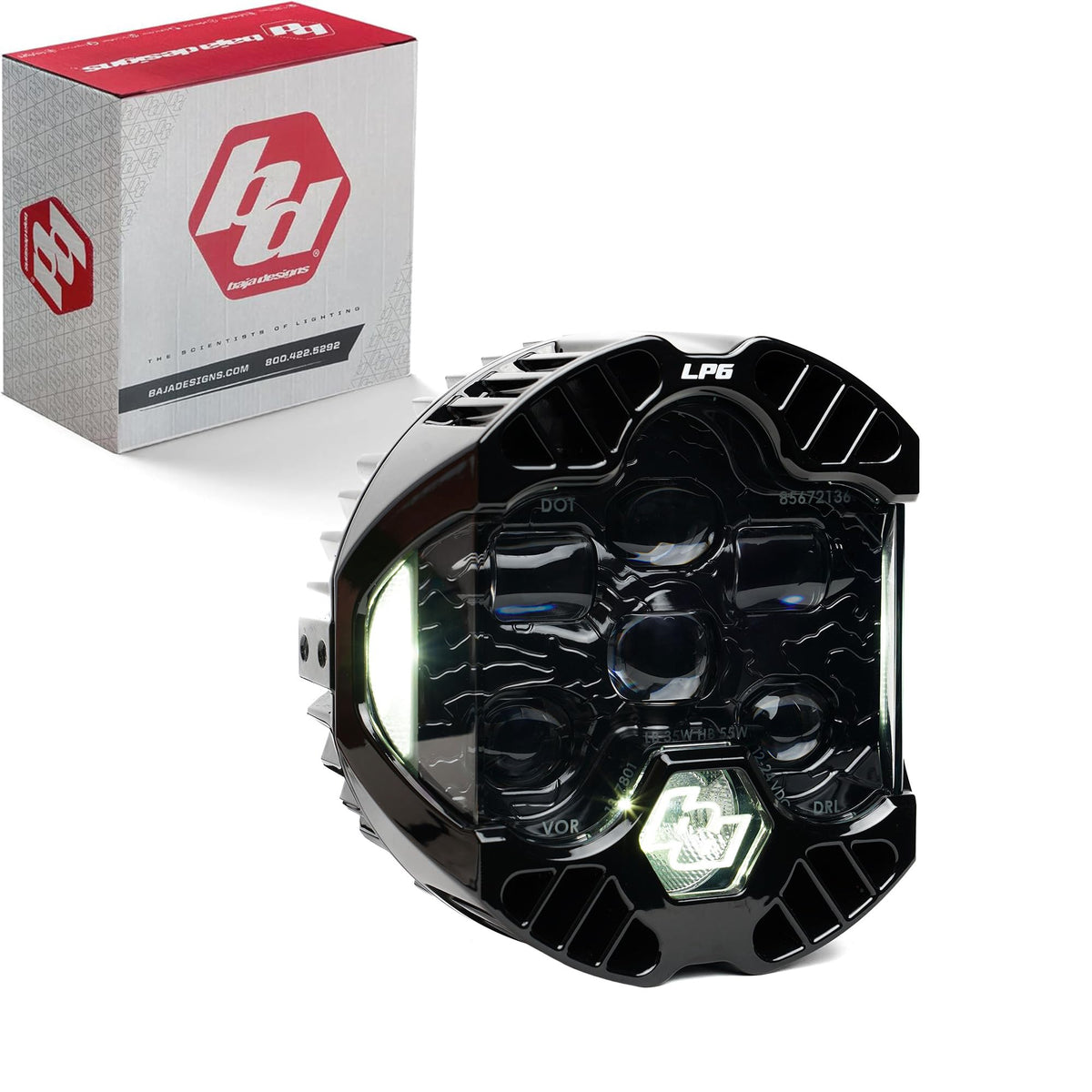 Baja Designs Dot LP6 LED Clear Drl - 18-0001