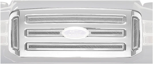 Putco 99155 Chrome Liquid Mesh Grille Overlay