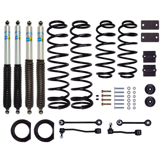 Bilstein - 18-23 Jeep Wrangler JL 4DR B8 5100 1.5in Suspension Lift Kit (With Winch) (53-291431)