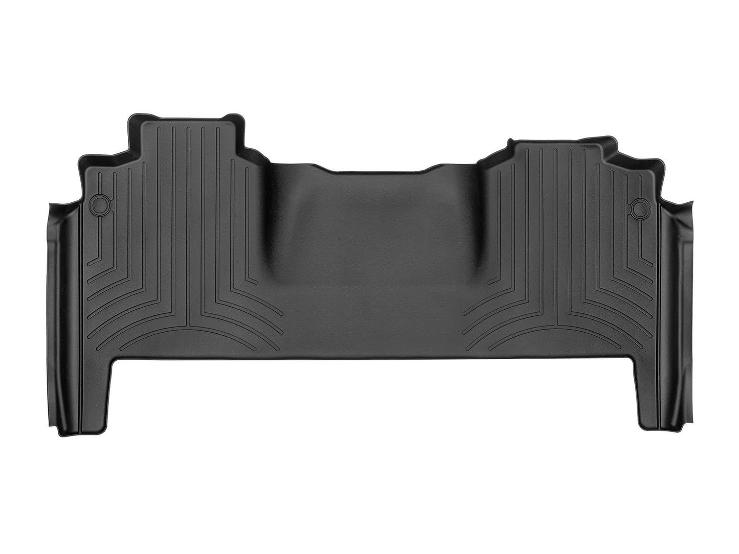 WeatherTech Custom Fit FloorLiners for Ram Truck 2500/3500, Ram 2500/3500-2nd Row (4415453), Black