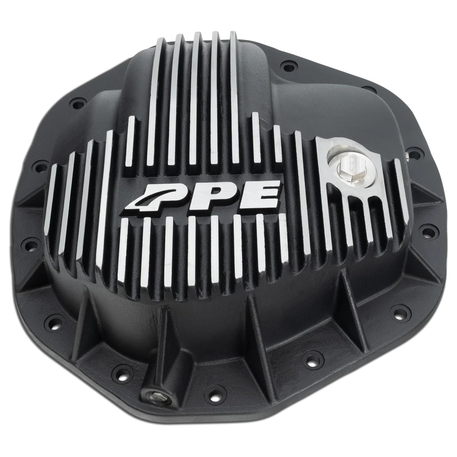 PPE Heavy Duty Rear Differential Cover 138053010 (Brushed) Compatible with 2020+ GM 2500HD/3500HD