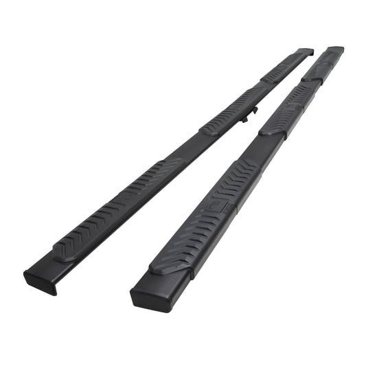 Westin 28-5234775 R5 M-Series Wheel-to-Wheel Nerf Bars XD fits 2020-2025 Silverado Sierra 2500 3500 Crew Cab 8' Bed Textured Black Pair