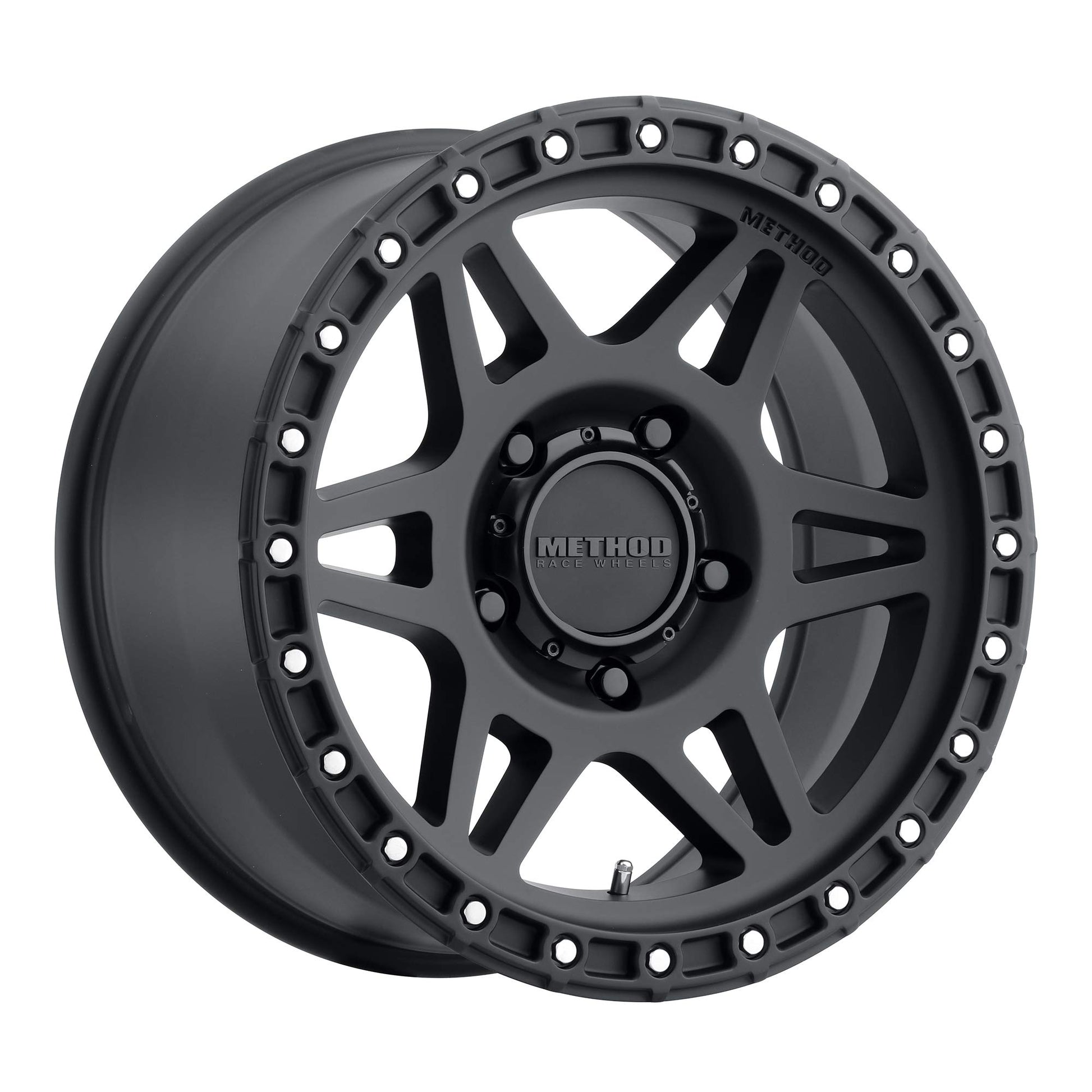 Method Race Wheels 312 Matte Black 17x9" 5x5", 12mm offset 4.5" Backspace, MR31279050512N