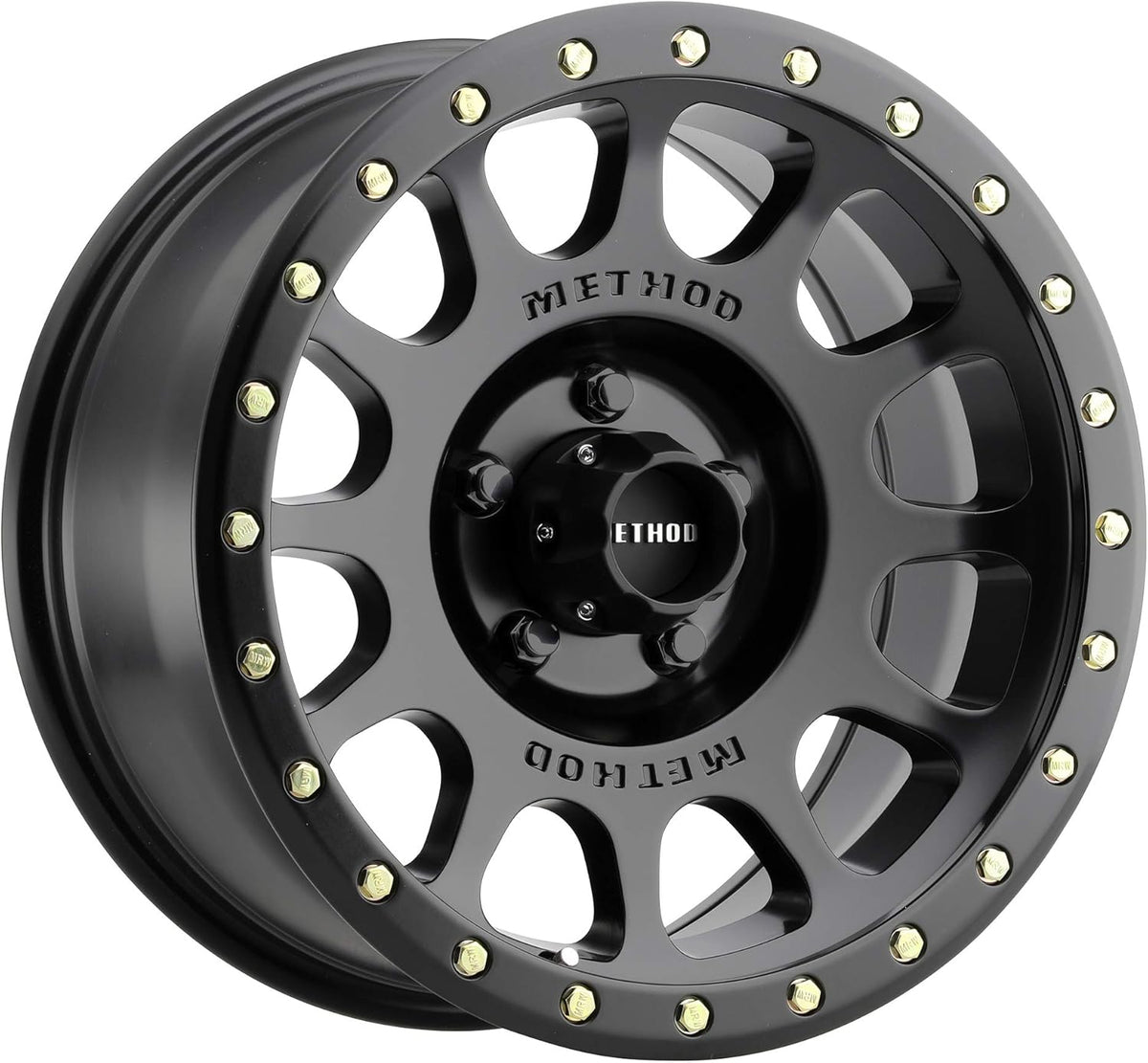 Method Race Wheels mr305 nv 17x8.5 5x114.3 0et 83mm matte black wheel Fits select: 1996-2015 TOYOTA TACOMA, 1988-2011 FORD RANGER