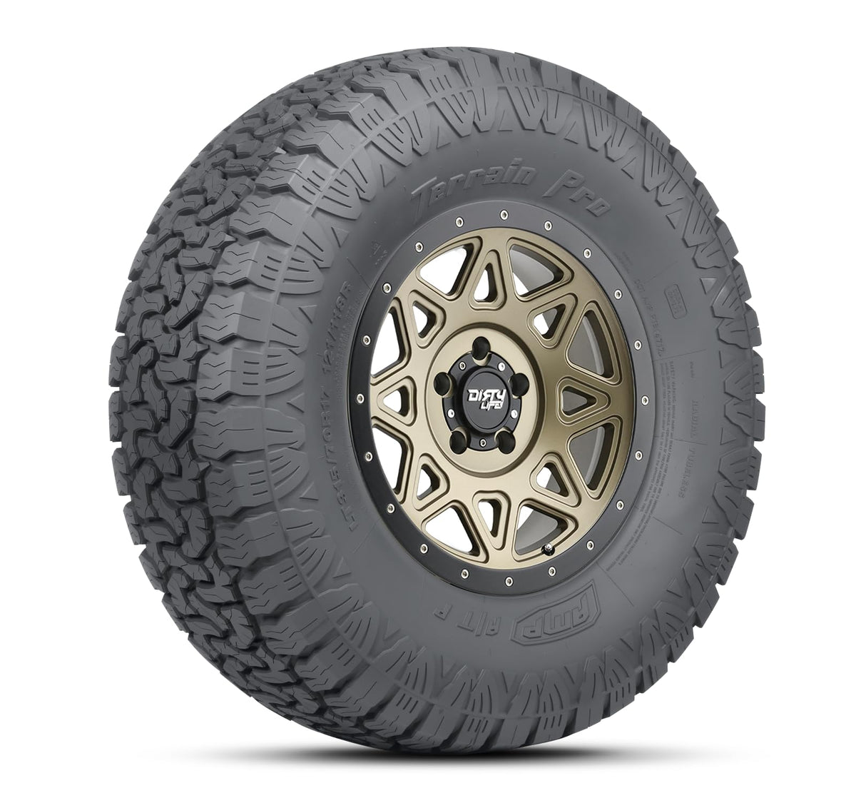 Amp Tires 265/60R20 Terrain Pro A/T P 126/123S Lr E - 265-6020AMP/CA2