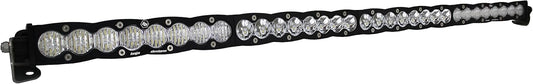 Baja Designs S8 LED 40" Light Bar - Slim Off-Road LED Light Bar for Trucks, Wranglers, 4x4, UTV, ATV - Amber Backlight (Driving/Combo; Clear Lens)